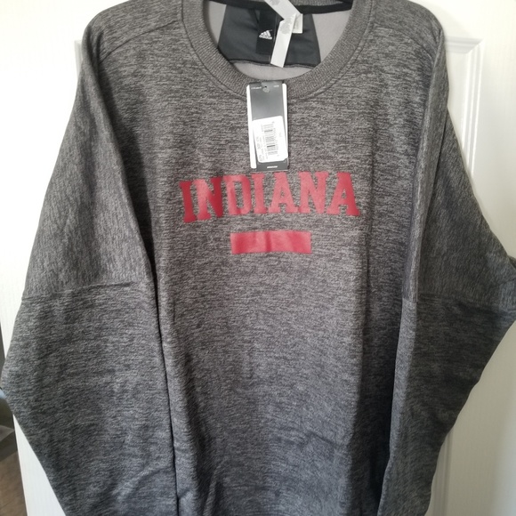 ADIDAS Indiana Gray Sweater 2XL - Picture 2 of 5
